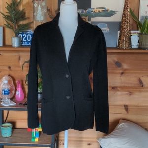 J Crew Sweater blazer - black - Women's Small